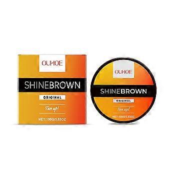 Anti-tanning cream, radiant moisturizing skin, anti-tanning cream, summer beach bronze skin care, sun-clearing and anti-tanning cream - 100g