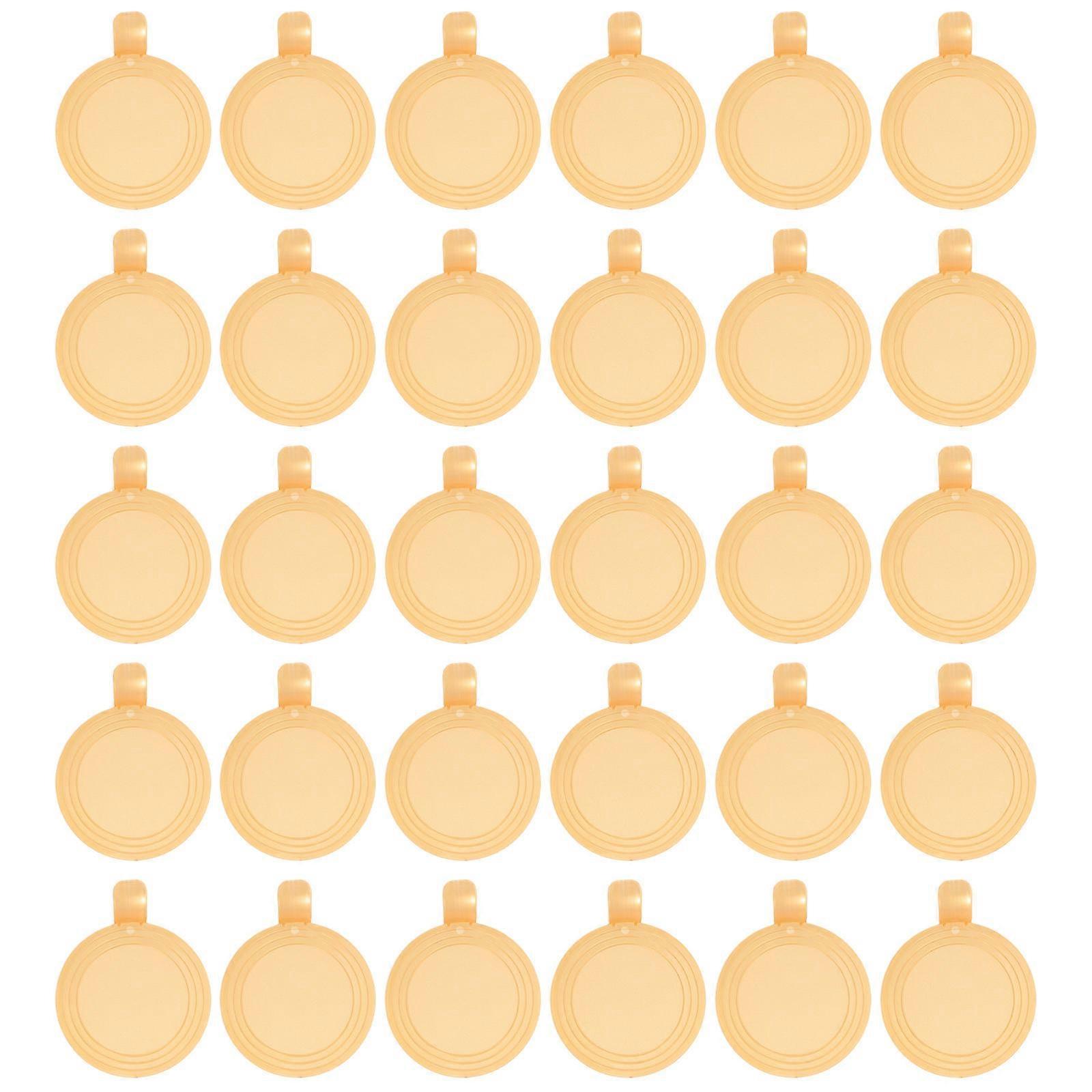 Reusable Plastic Mousse Cake Board for Storage 100Pcs Cake Serving Plate