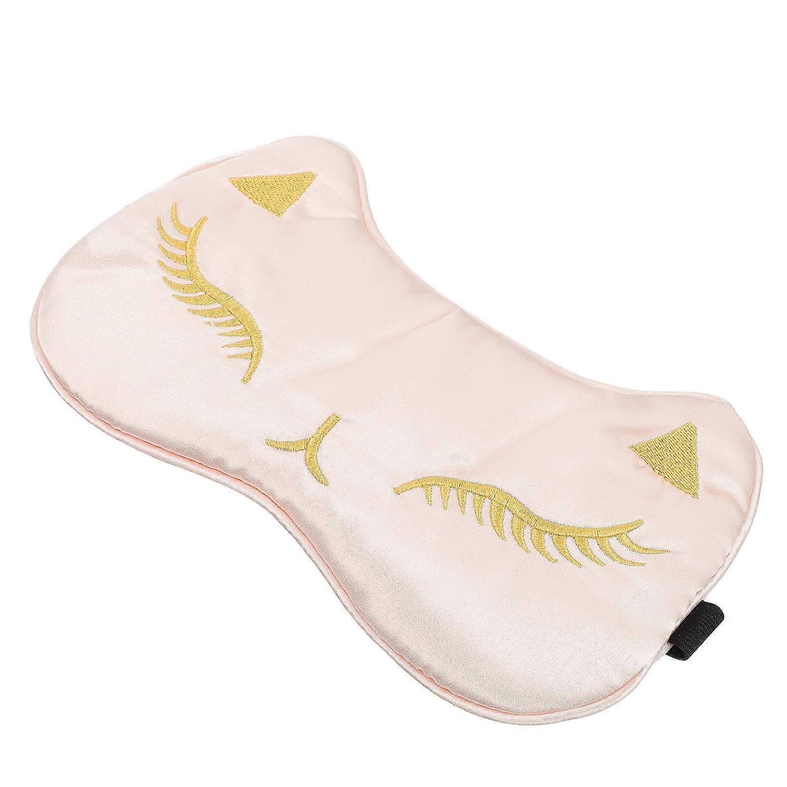 Sleeping Eye Mask Soft Silk for Blocking Light 3Pcs Patch