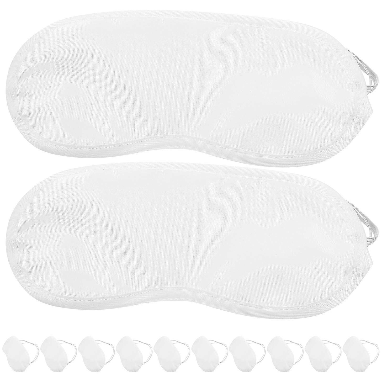 Disposable White Eye Covers for Protection Use Home Office 60Pcs