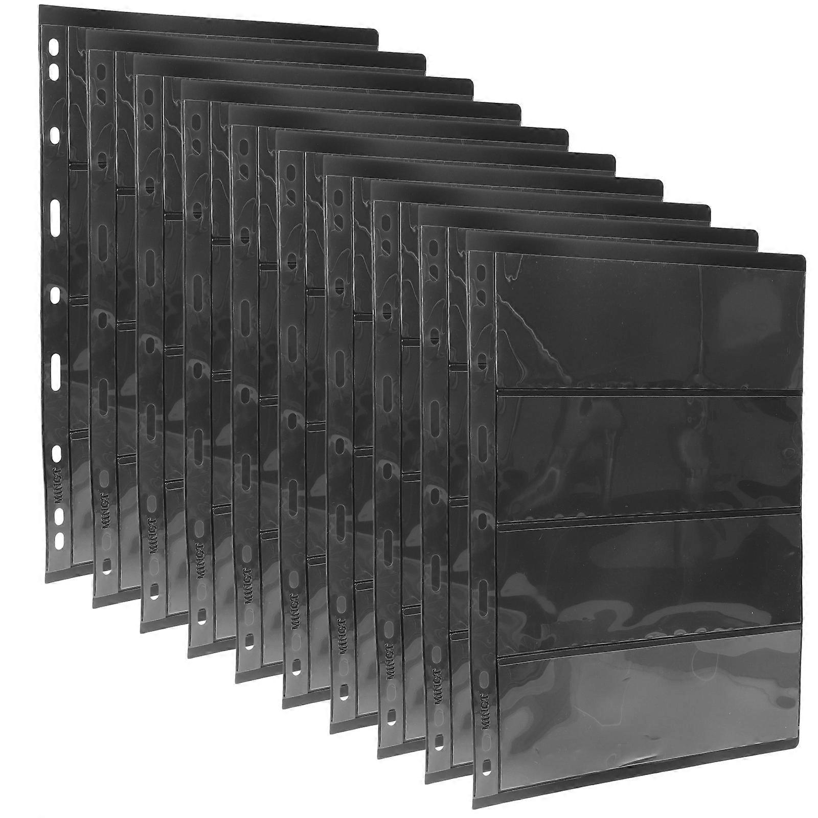 Stamp Collecting Supplies with Standard Stamp Loose-Leaf for Storage 50 Sheets