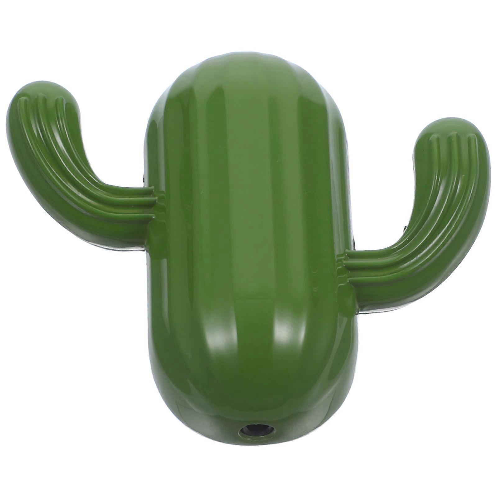 Decorative Wall Hook Green Cactus Shaped Hook for Hanging 2Pcs Practical
