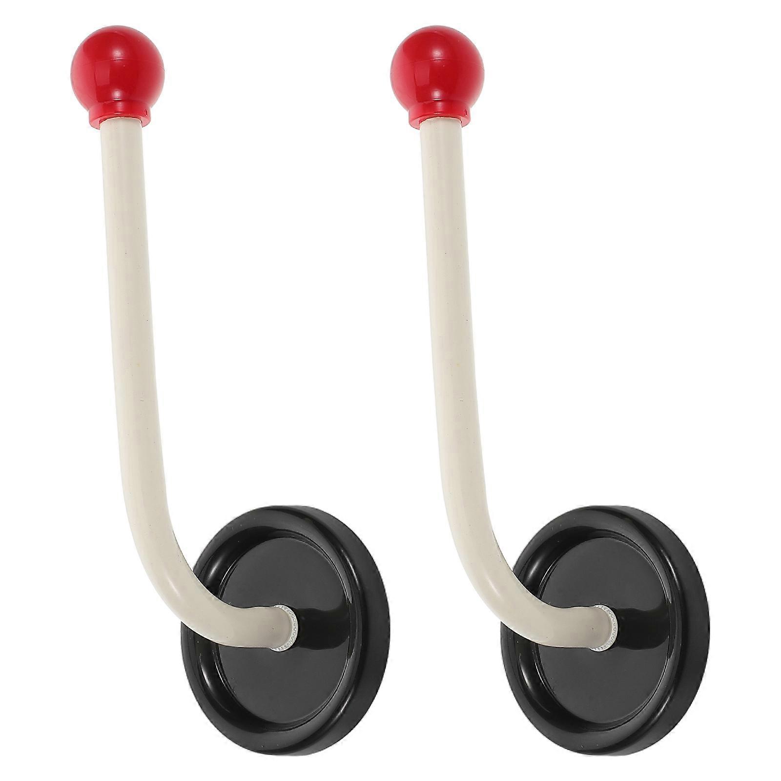 Multi Color Carbon Steel Wall Mounted Hooks for Hanging 10Pcs Pack