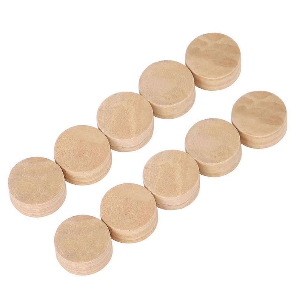 Chocolate Trombone Water Key Cork for Instrument Repair 10Pcs Set