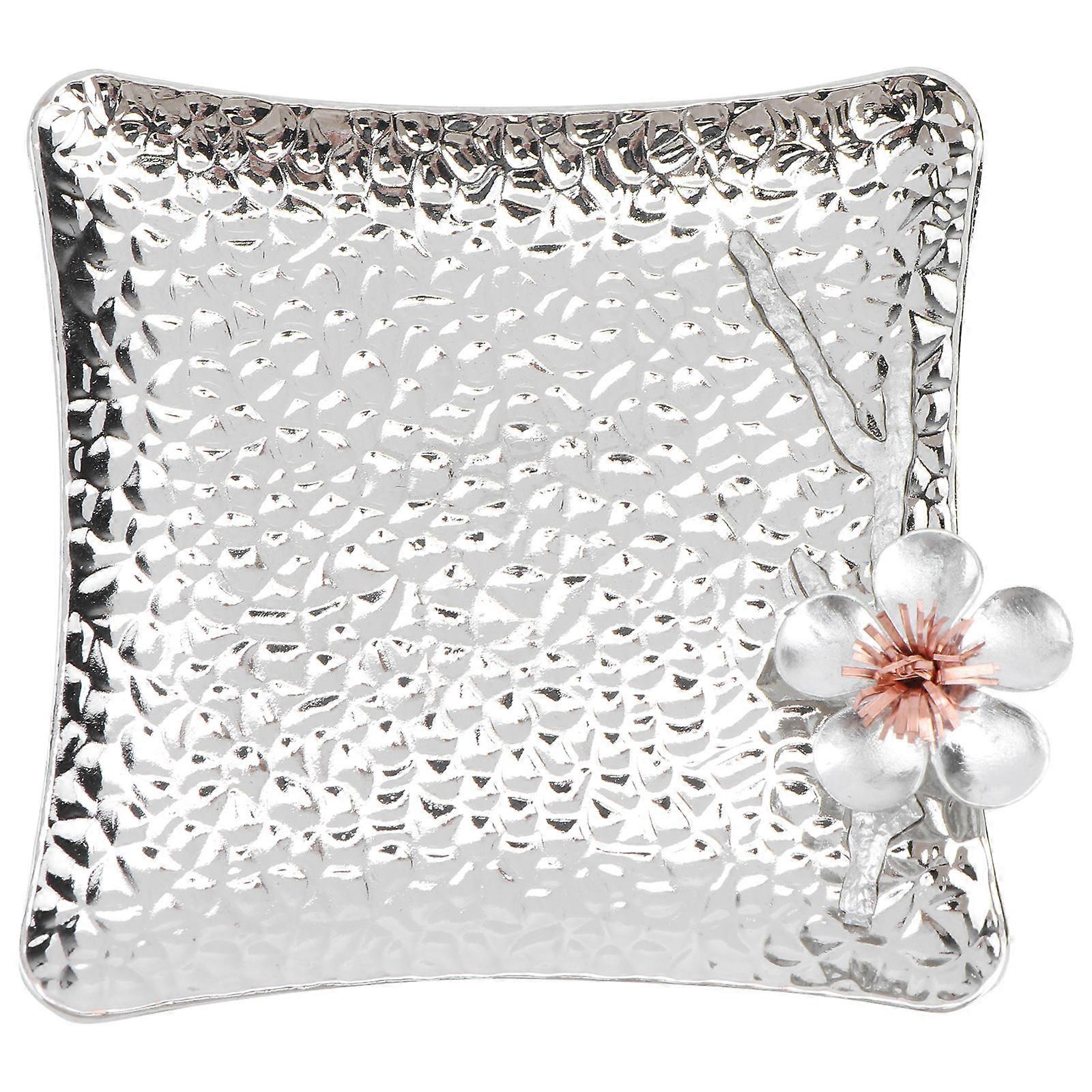 Tea Cup Mat for Heat Insulating with 1Pcs Alloy Table Mat