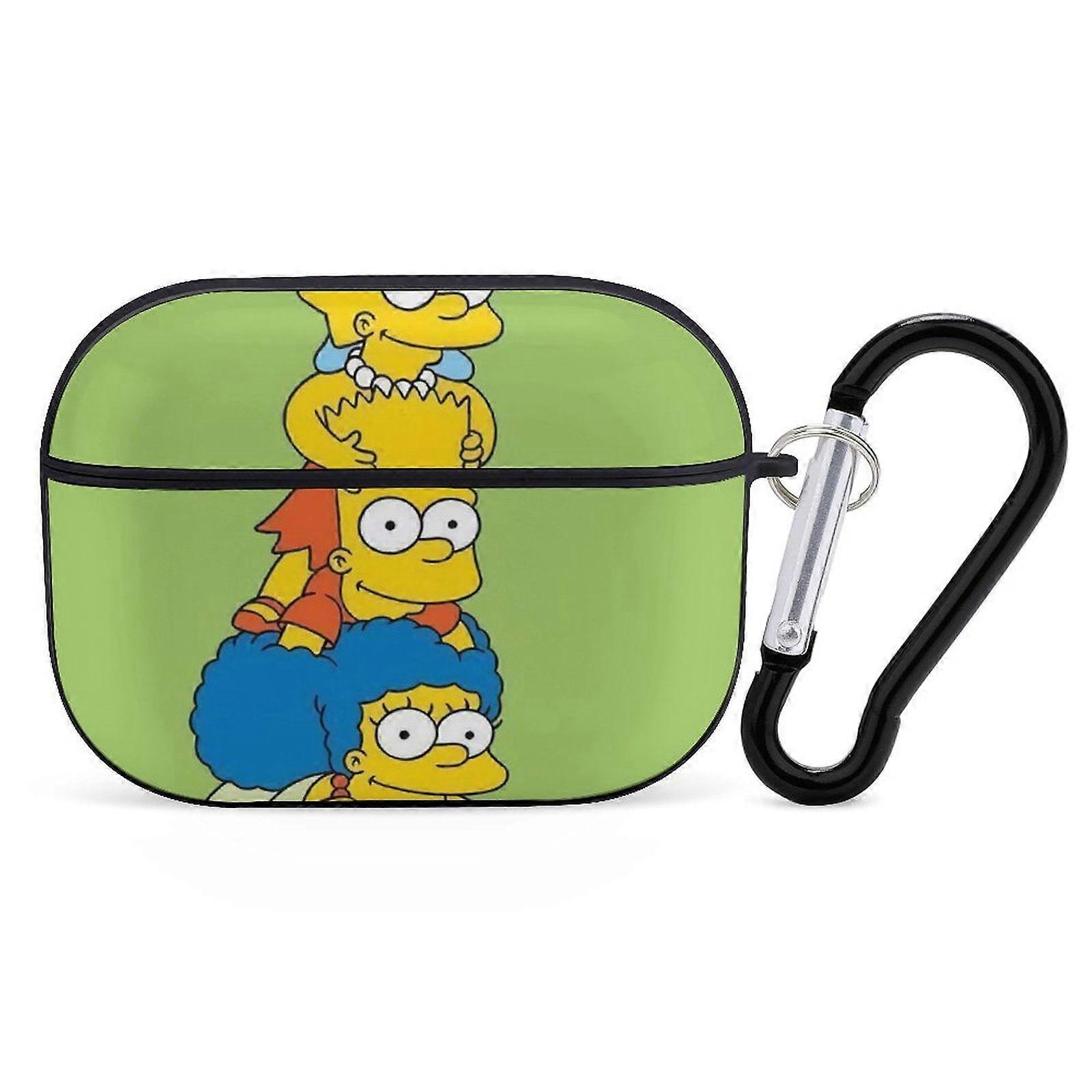 Simpson Case for compatible with Airpods Pro, AirPod 3 Case for Women, compatible with Airpods Pro Generation Case, Support Wireless Charging