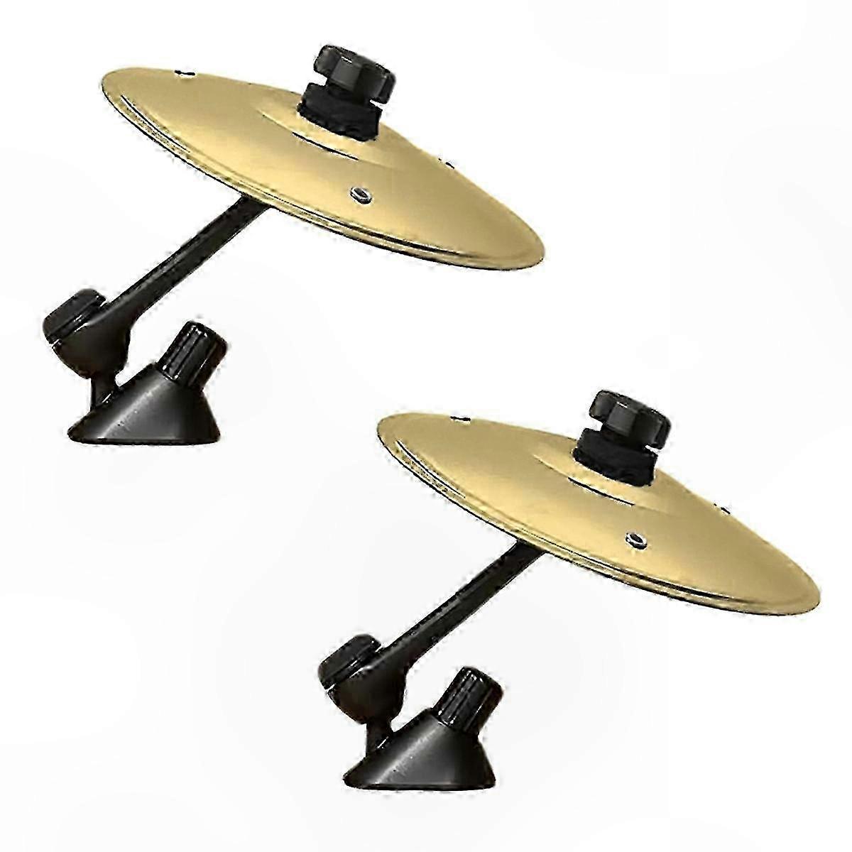 Universal Car Cymbals, 2-Piece Vent Clip-On Set for Music Enthusiasts