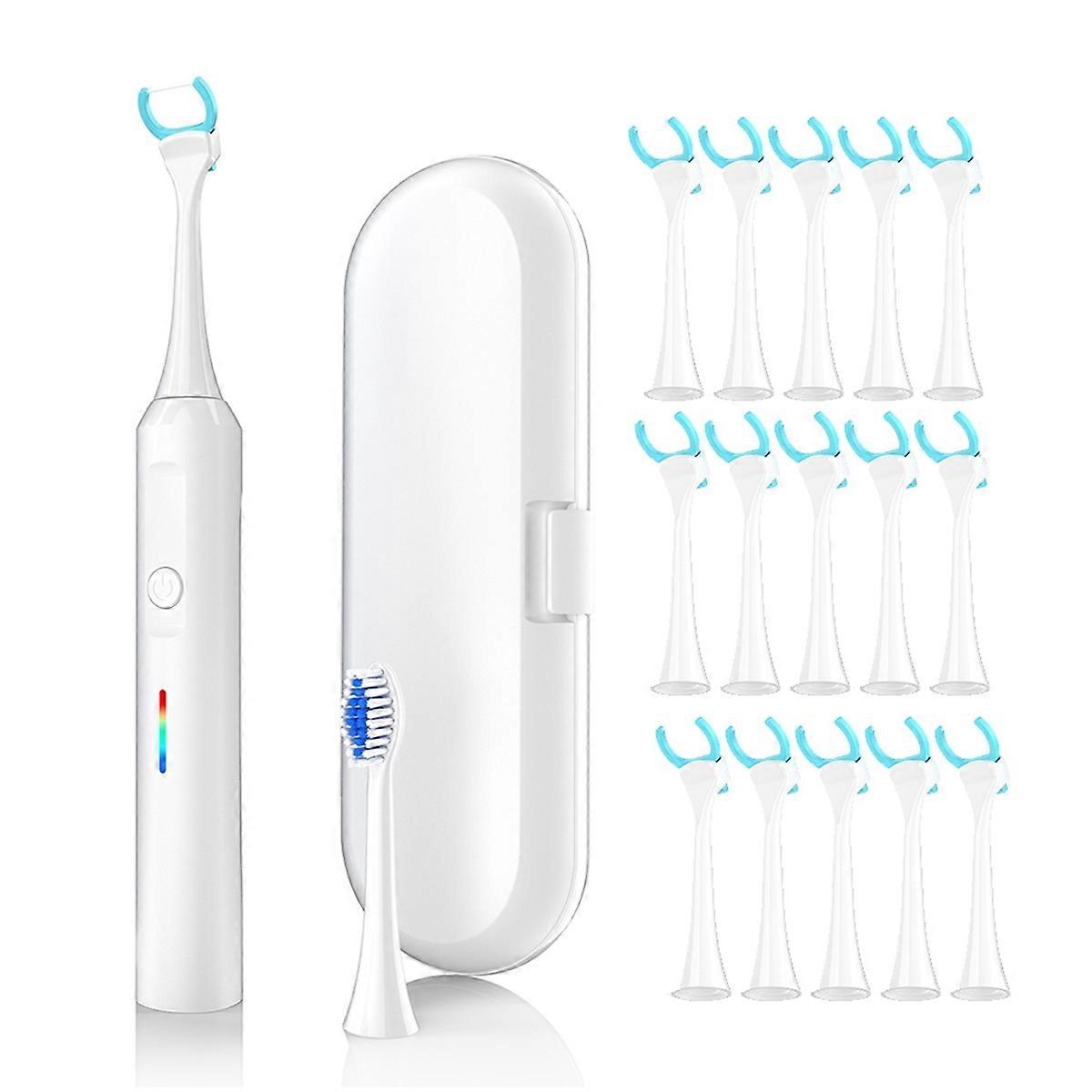 Electric Flosser 50 Replacement Heads - Vibration Flosser, White