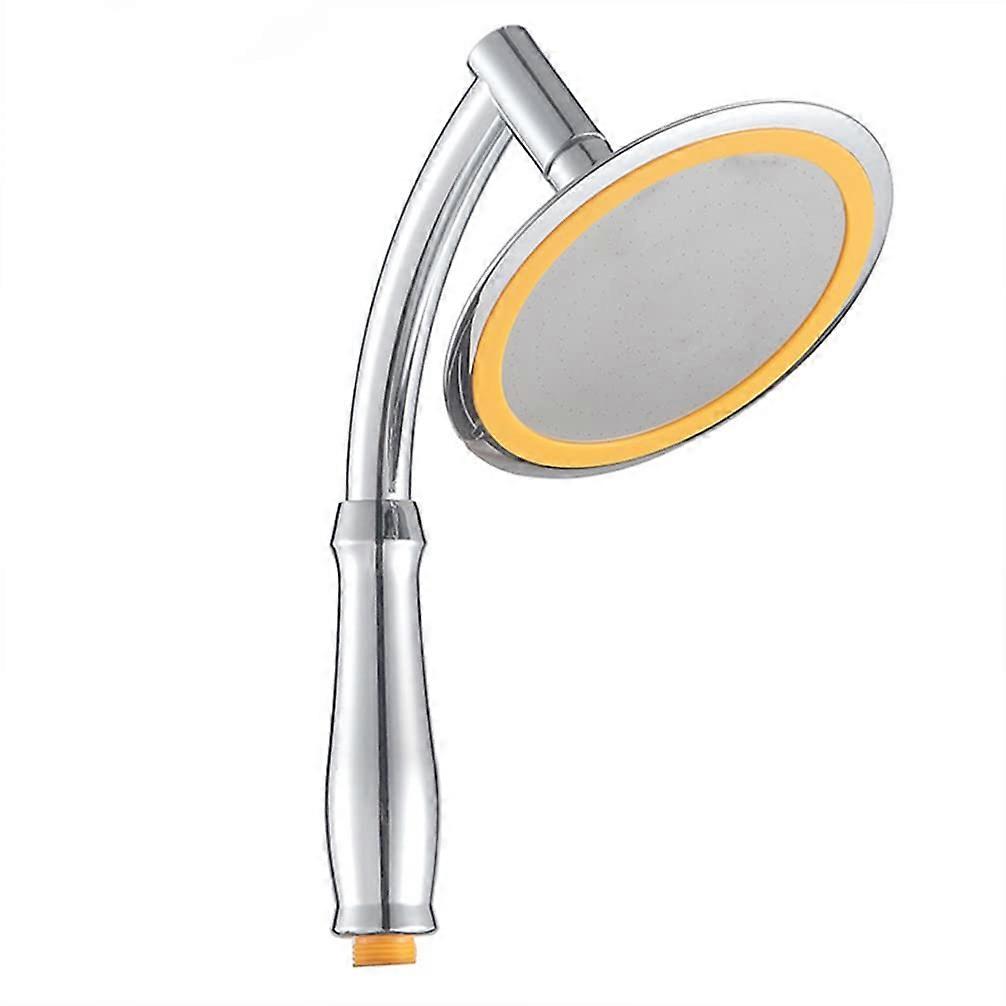High Pressure 6 Inch Rain Handheld Showerhead G1/2 360° Rotatable Adjustable Chrome Bathroom Shower Replacement