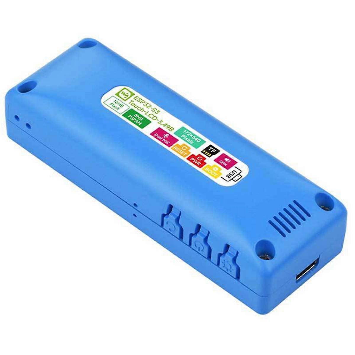 For XiaoZhi AI Chat Robot Box with 3.49 Inch LCD Touchscreen Wi-Fi BLE 5 ESP32-S3 N16R8 Development