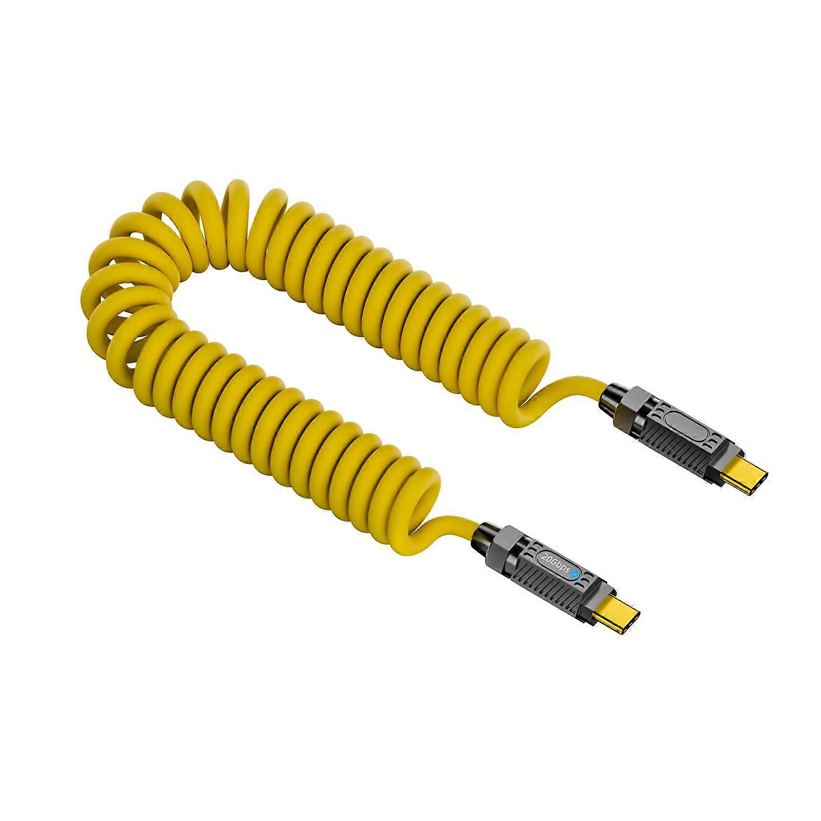 Type C To Type C Charging Cable 140W PD USBC Cable 8K 60Hz 20Gbps Data Sync OTG For Cellphones Tablets MaleToMale