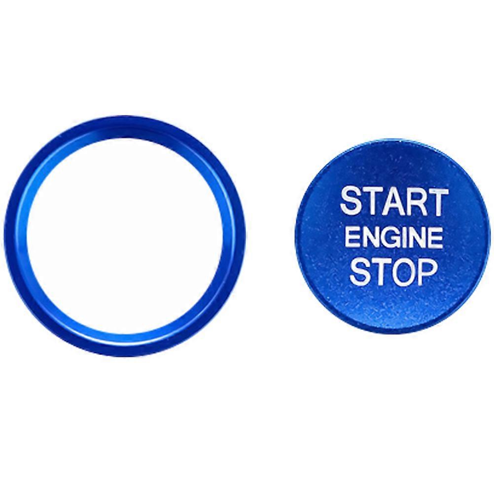 Engine Start Stop Button Ring Engine Ignition Push Button Cover 6Pcs