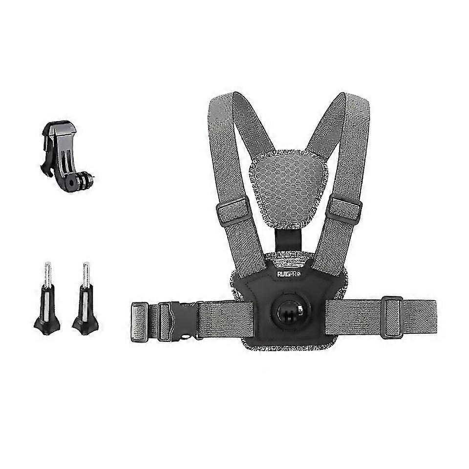 For Adjustable Body Mount Belt Chest Strap With Mount Screw 3 In