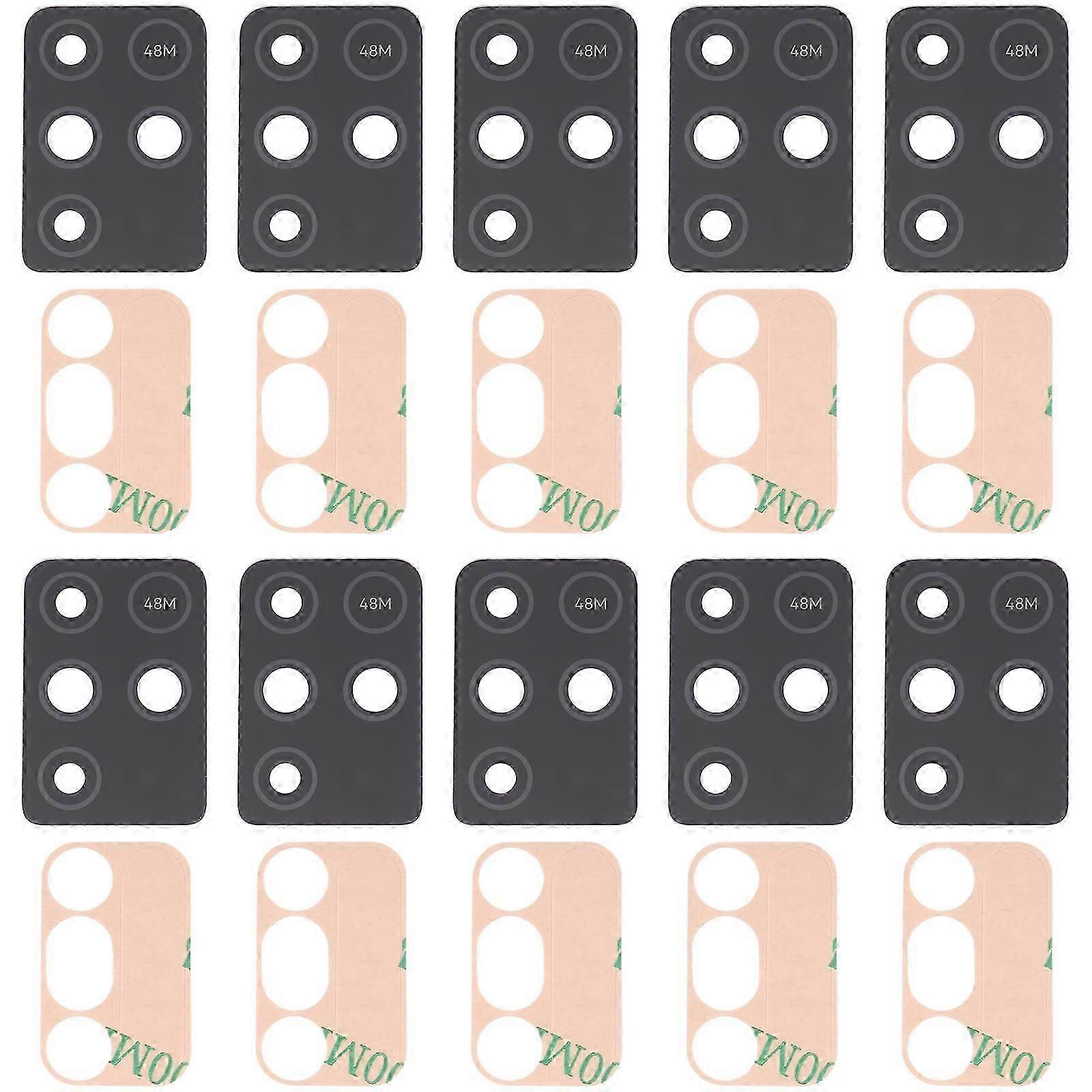 For Infinix Note 10 X693 10pcs Back Camera Lens