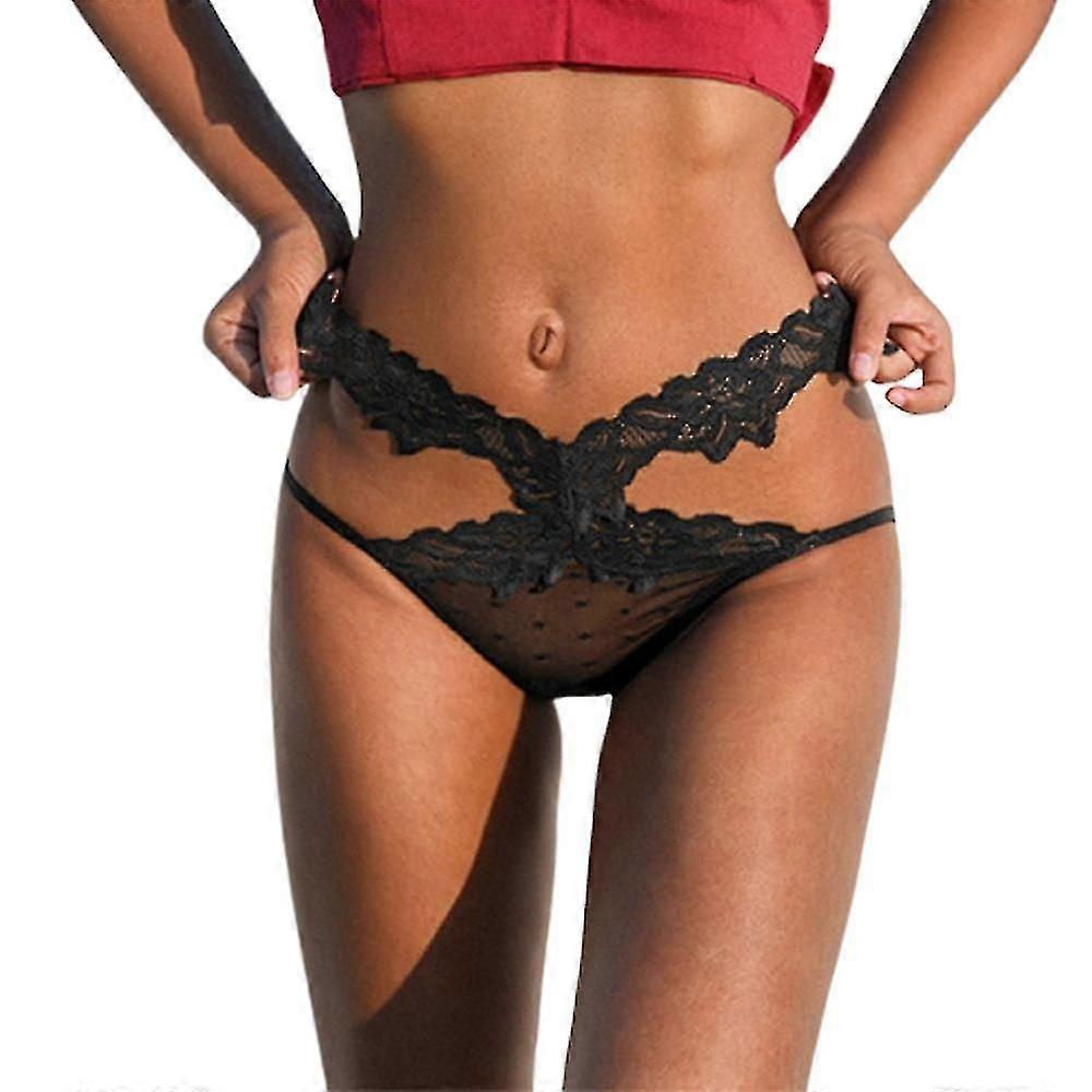 Nők Szexi Csipke Erotikus Bugyi Fehérnemű