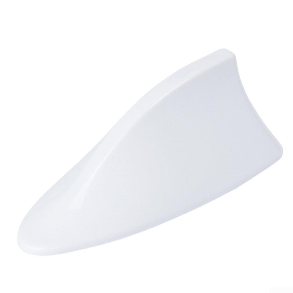 Fm/am Builtin Car Roof Shark Fin Antenna, ABS Shell, Aerodynamic, Signal Cable, 7 Color Options, Replacement Compat
