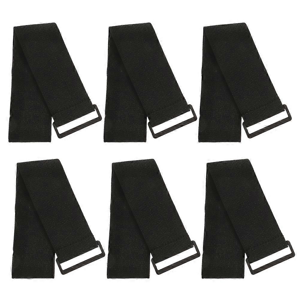 Adjustable Tie Wrap Elastic Hook and Loop Arm Straps 12Pcs for Cycling