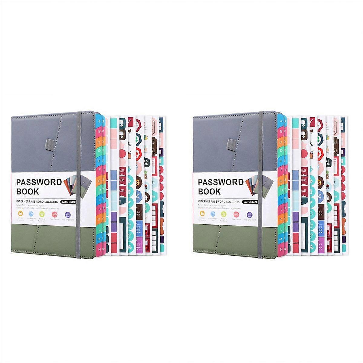 Password Keeper Book with Alphabetical Tabs for Seniors, C