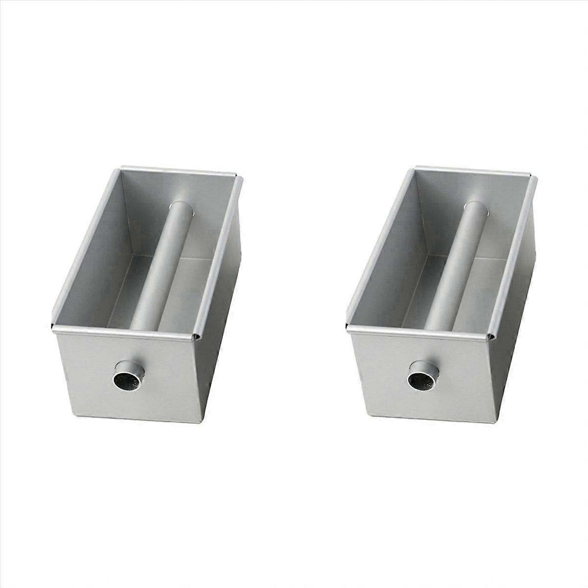 Long Cake Baking Pan Non-Stick Flowing Heart Cake Mold Square Tools