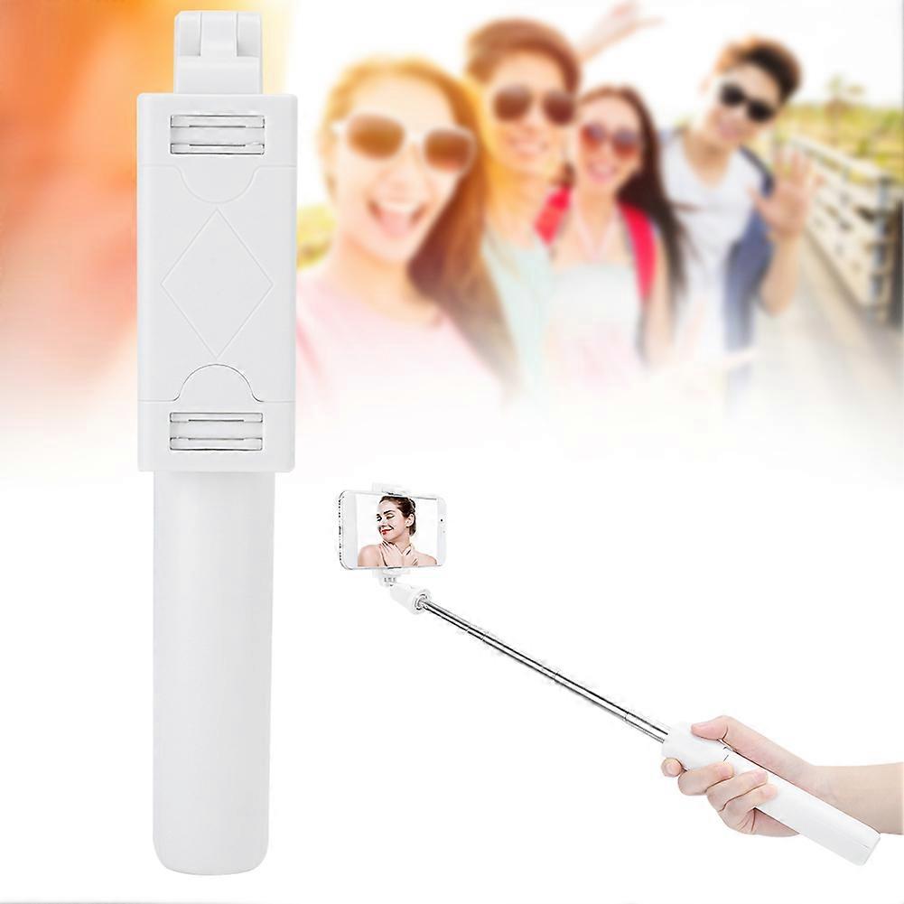 K07 Bluetooth Selfie Stick Tripod 70cm Extendable White 140mAh