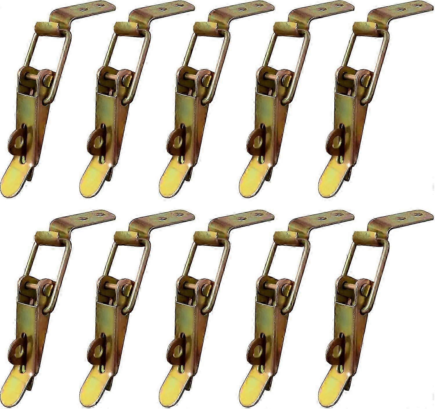 Tension lock corner fastening, tension lock box closure tension lock