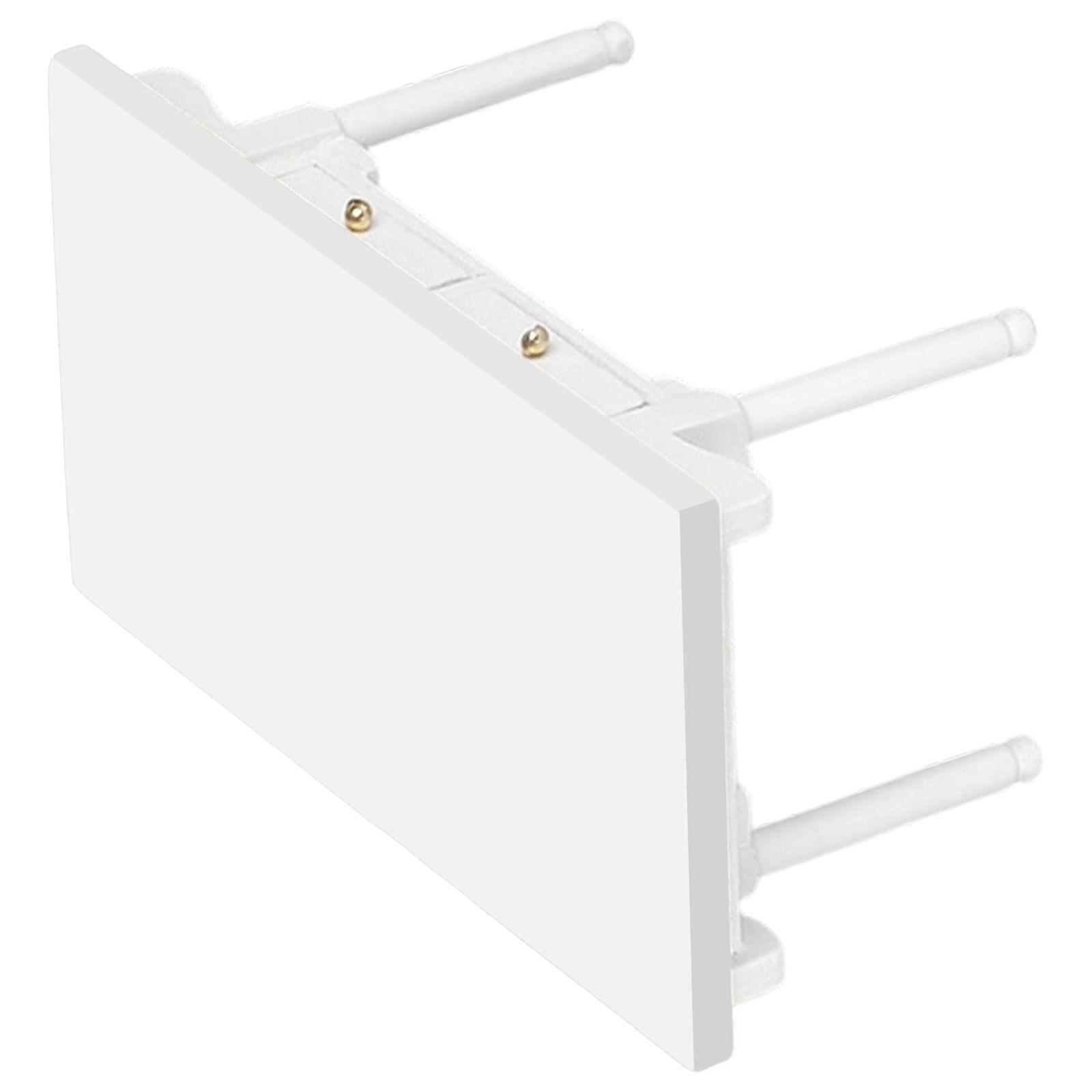 Miniature Study Table Model For 1/12 Doll House Learning Toy Parent Child Assembly Project Safe Creative Play Furniture  White