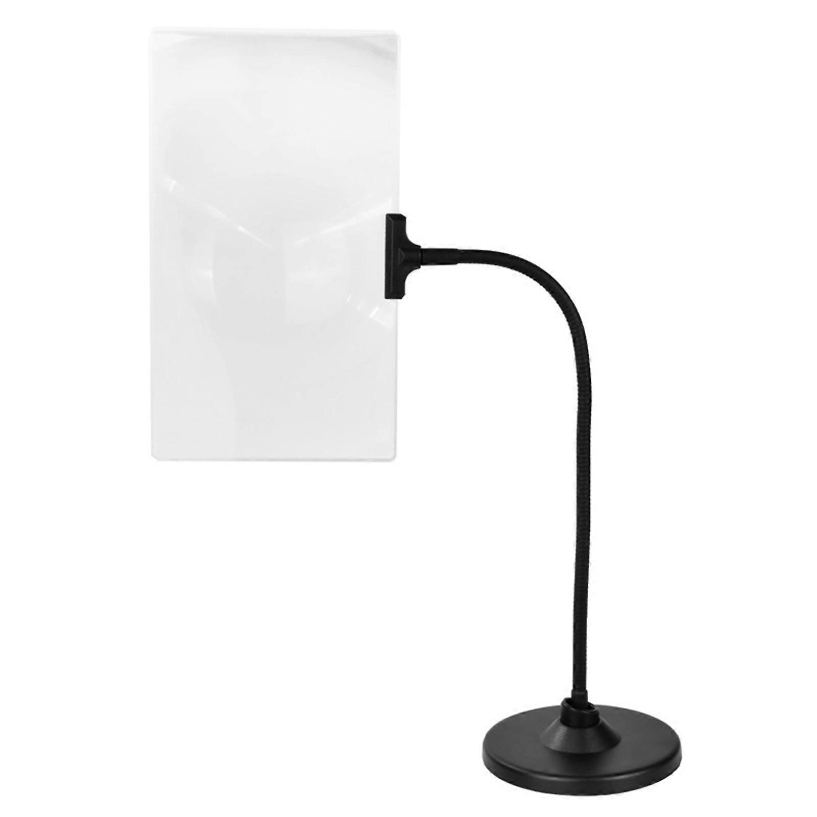 Large Magnifying Glass with Stand  Magnifier Flexible Full Book Page Magnifying Gift for Reading Painting Sewing Phone Multicolor