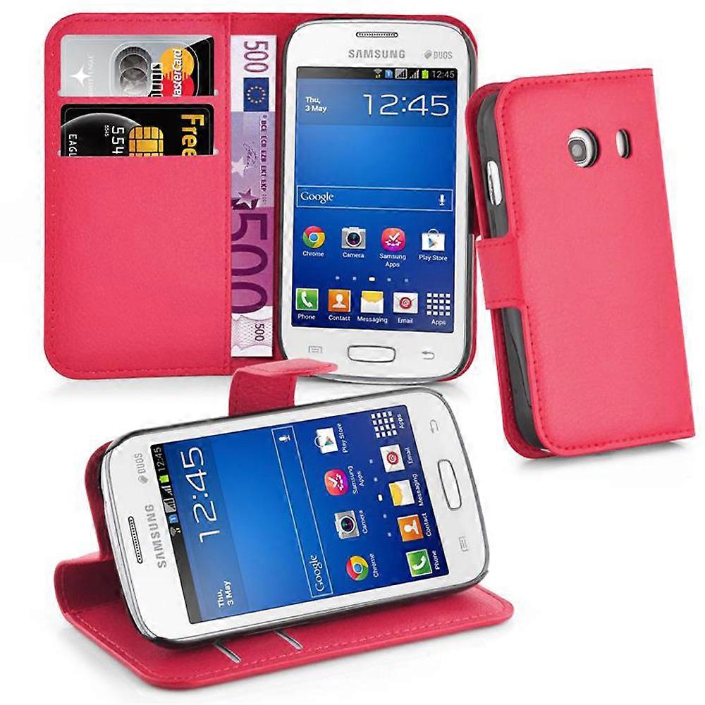 Samsung Galaxy ACE STYLE Case - Protective Case with Card Slots and Stand Function