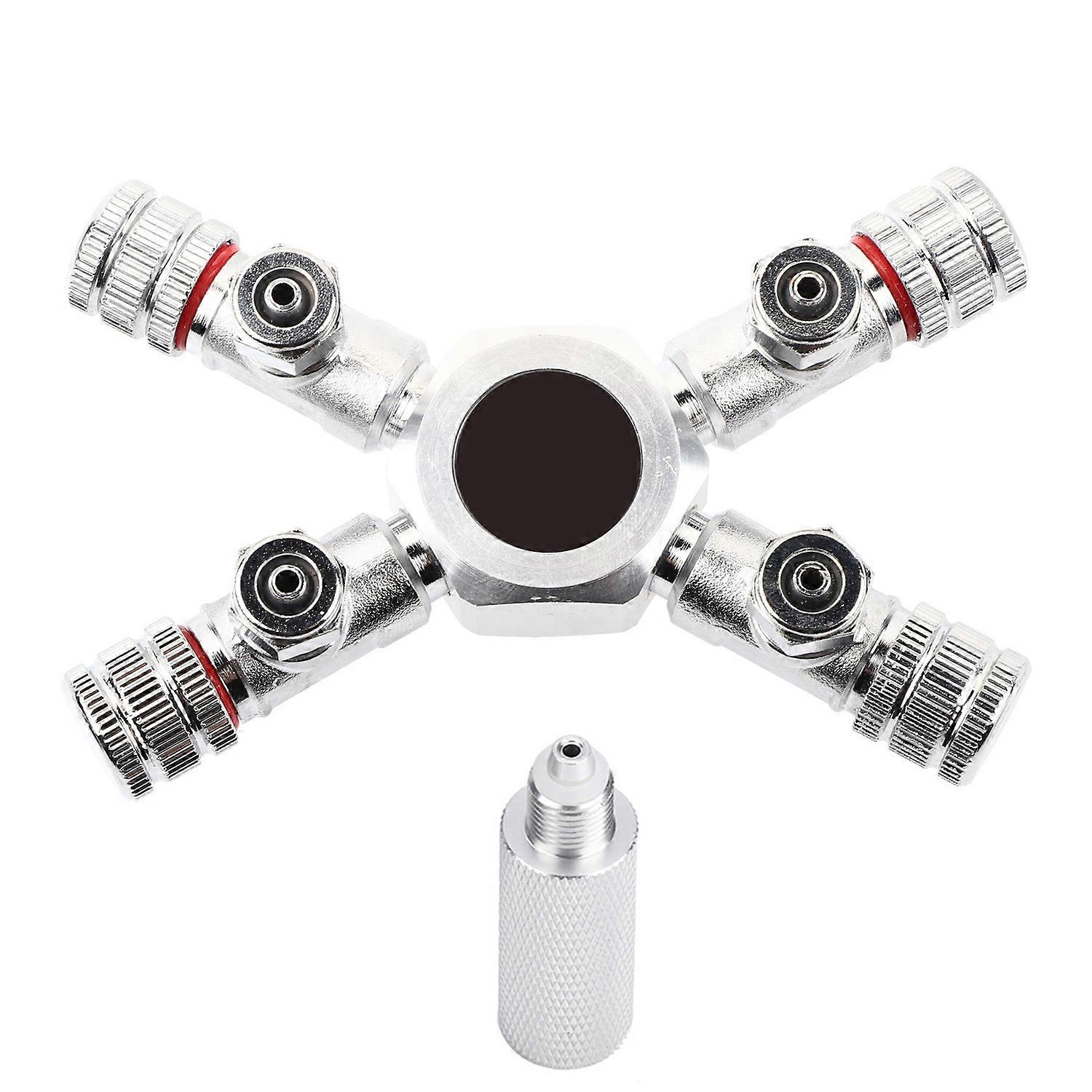 Multi Ways Distributor Aquarium Regulator CO2 Splitter Valve Fish Tank(4 Ways)
