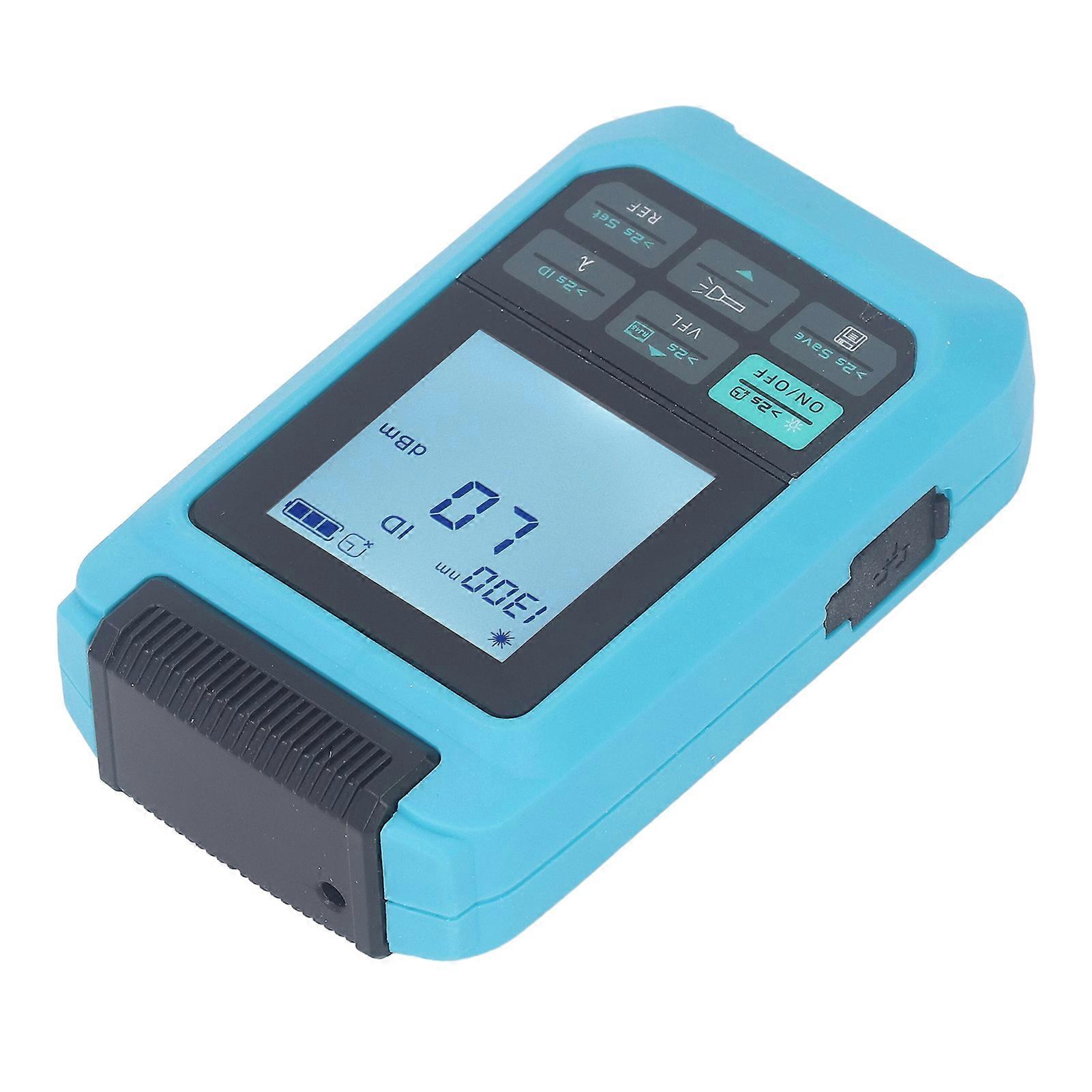 Optical Fiber Power Meter Rechargeable ‑70~+3dBm 4 in 1 Universal Interface Flashlight Function for Testing