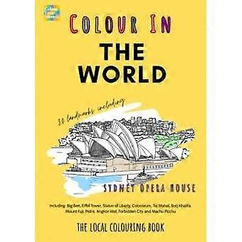Livro de colorir mundial A4 - Pinte suas ruas