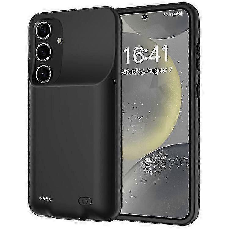 ​For Samsung Galaxy S24 10000mAh External Battery Case TPU+ABS With LED Indicators​