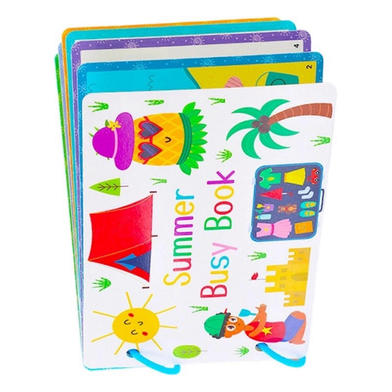 Baby Cognitive Development Book For Toddlers Featuring Tear Proof Pages And Pattern Recognition Game  2