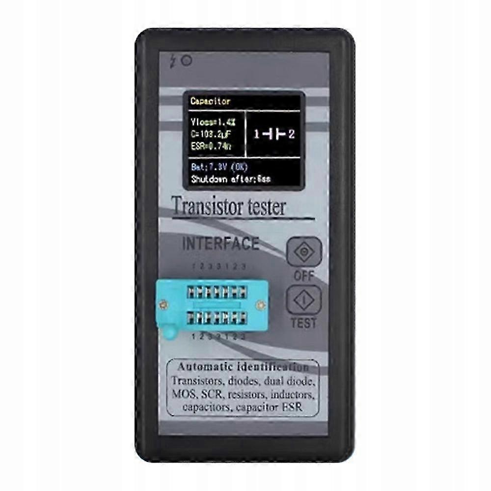 Npn Pnp Transistor Tester Mos Scr Esr Coil Capacity Meter