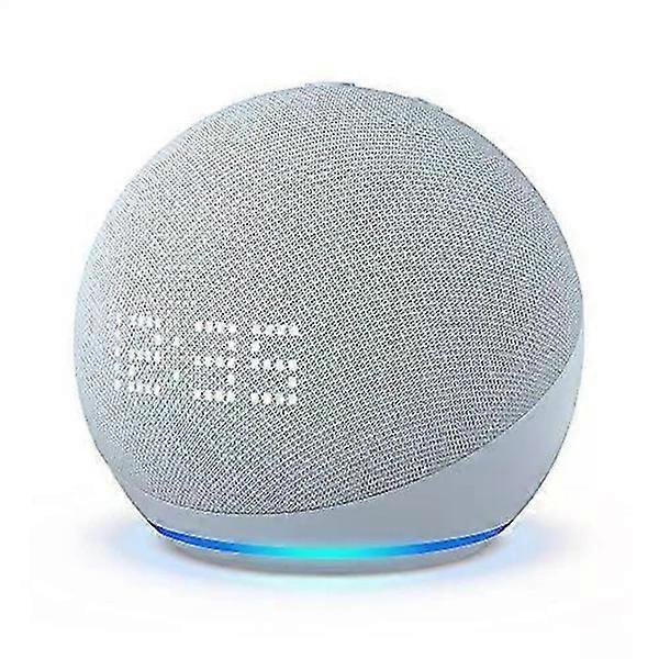 Acrylic Clear Case Compatible with 2019 All-New Echo Dot (3rd Gen) Smart Speaker with Clock, Ceiling Wall Mount Speaker Stand Stable Protective Holde