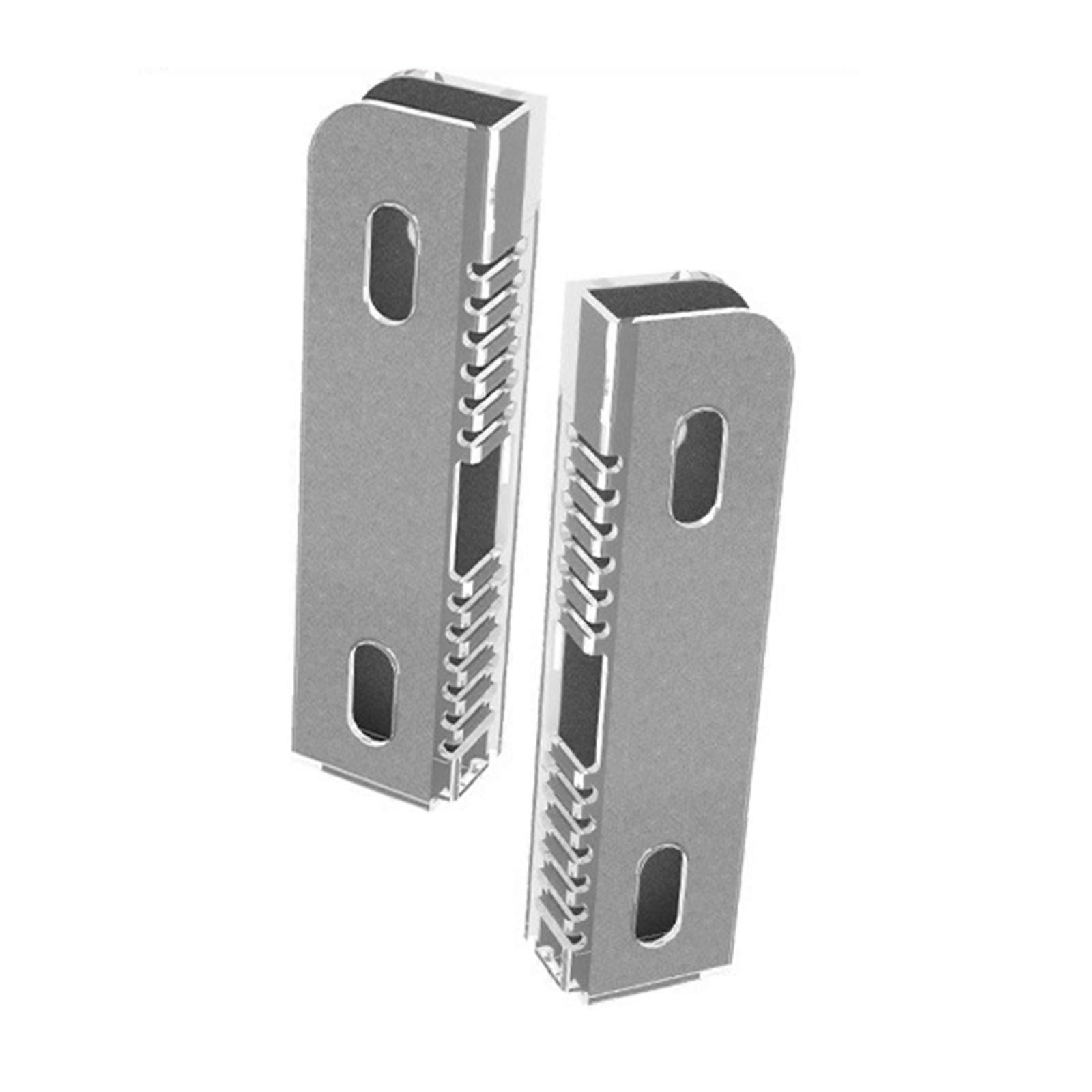 Acrylic Laptop Stand Set Wall Mounted Storage Brackets with EVA Padding for Notebook/Tablet Multicolor