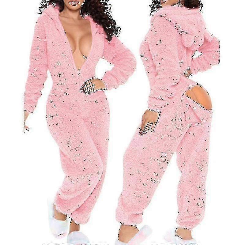 Onesie Pyjamas Long Chaud Brossé Bodycompatible
