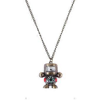 Kompas Robot Zakhorloge Multifunctioneel Zakhorloge Sleutelhanger Blokhorloge (Kettingstijl)