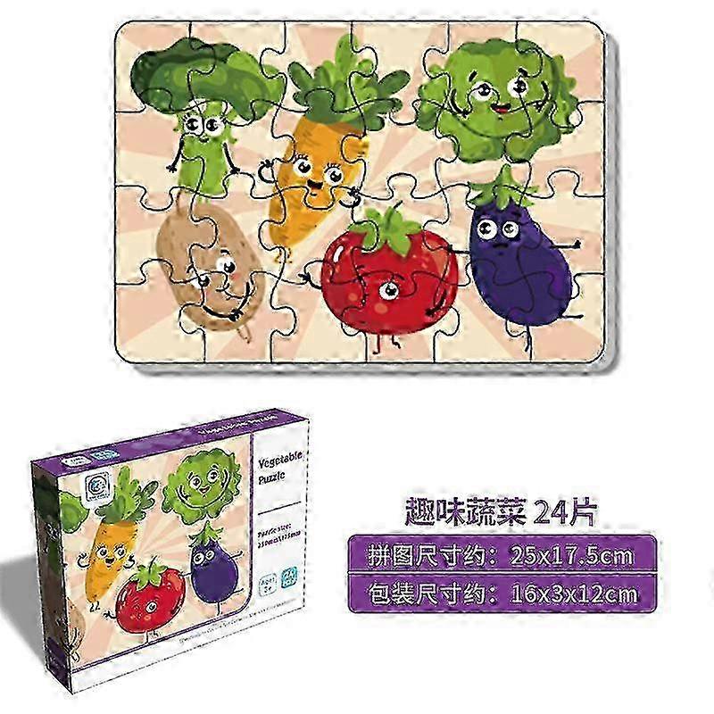 Children's Floor Puzzle - Includes 24 pieces - Ages 4 and up