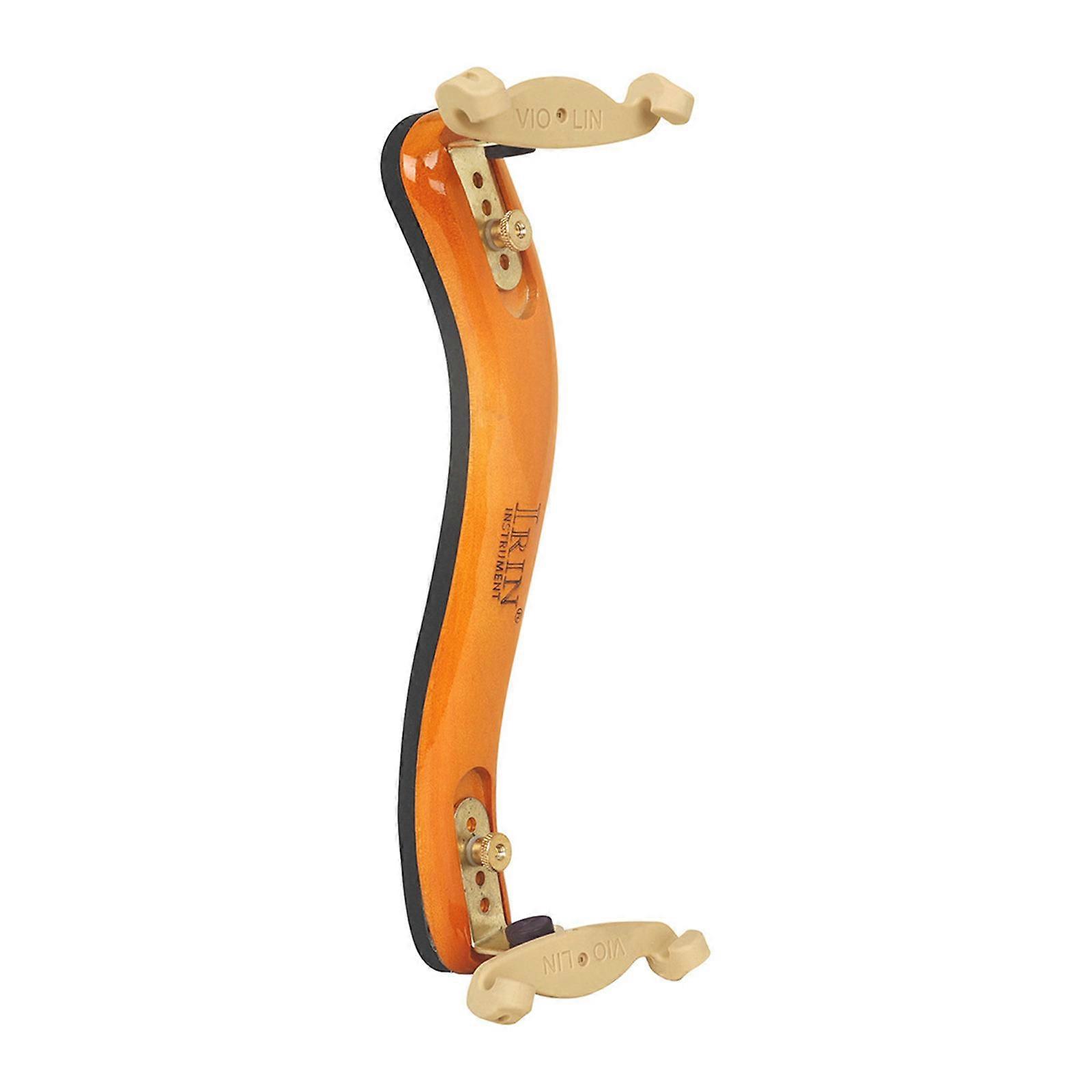 Soft Pad Violin Shoulder Rest Adjustable Violin Holder Strong Simplified End Rod Mechanism Fine for 4/4 Violin Rest Multicolor