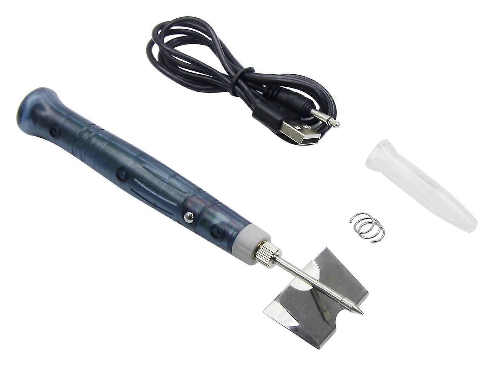 USB Soldering Iron 5V 8W Portable Electric Heating Tool for Quick  and Electronics Rework