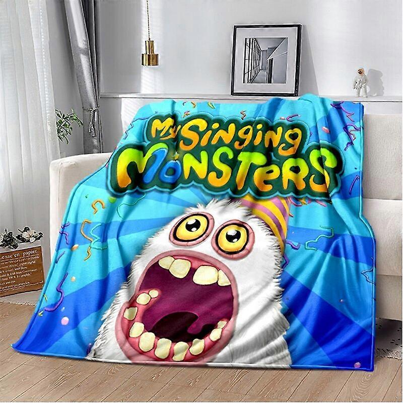 My Singing Monsters soft Blanket Flannel Blanket Throw Picnic Blanket quilt new