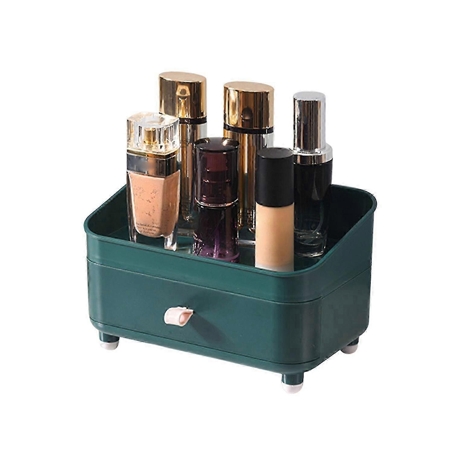 2025 Cosmetic Storage Box Minimalistic Indeformable Reusable Smooth Edge Layered Storage Wear-resistant D