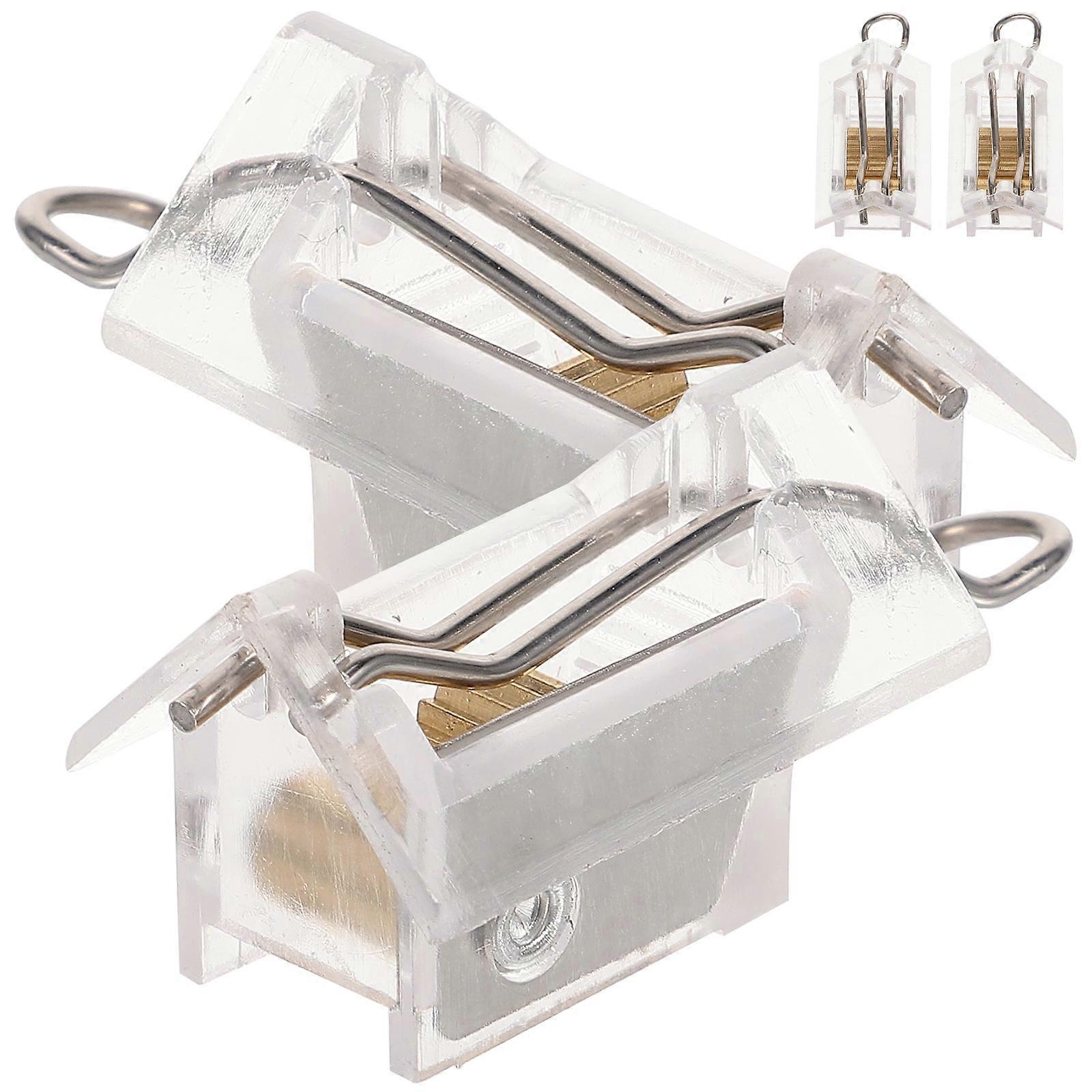 Venetian Blind Gear 4 Pcs Install Accessories Window Blinds Component Bamboo Curtain Pom See