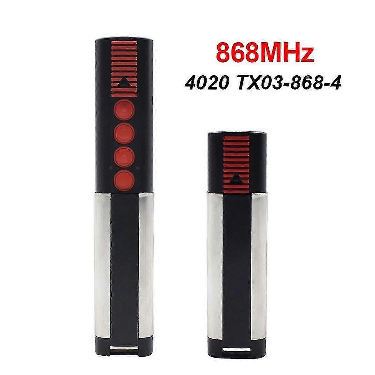 2Pcs 868MHz Garage Door Remote Control Gate Opener for SOMMER 4026 4020 TX03-868-4 TX03-868-2 868MHz Remote Control