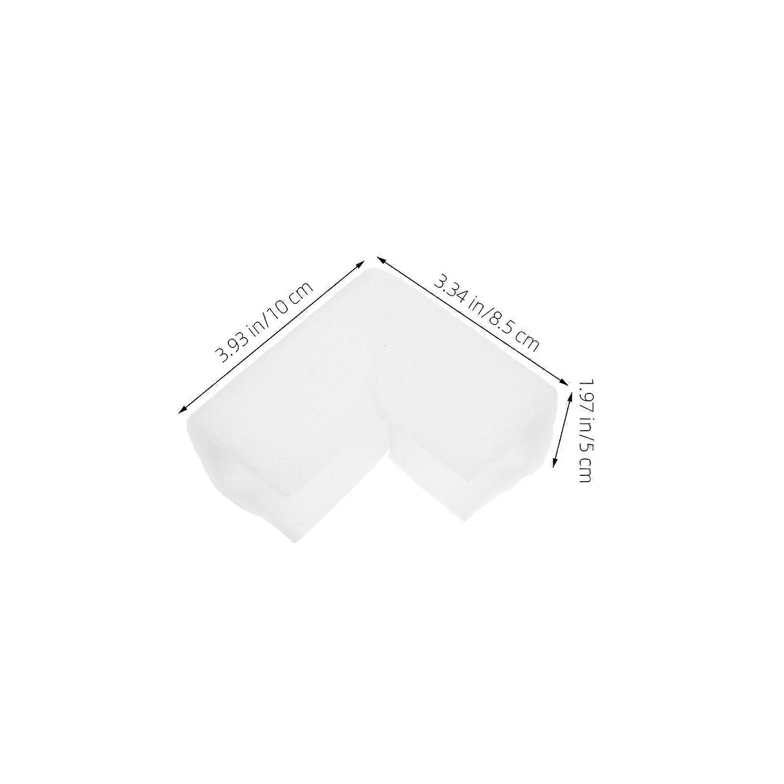 Frame Corner Protector Packaging Corner Protectors for Moving 12Pcs White Epe