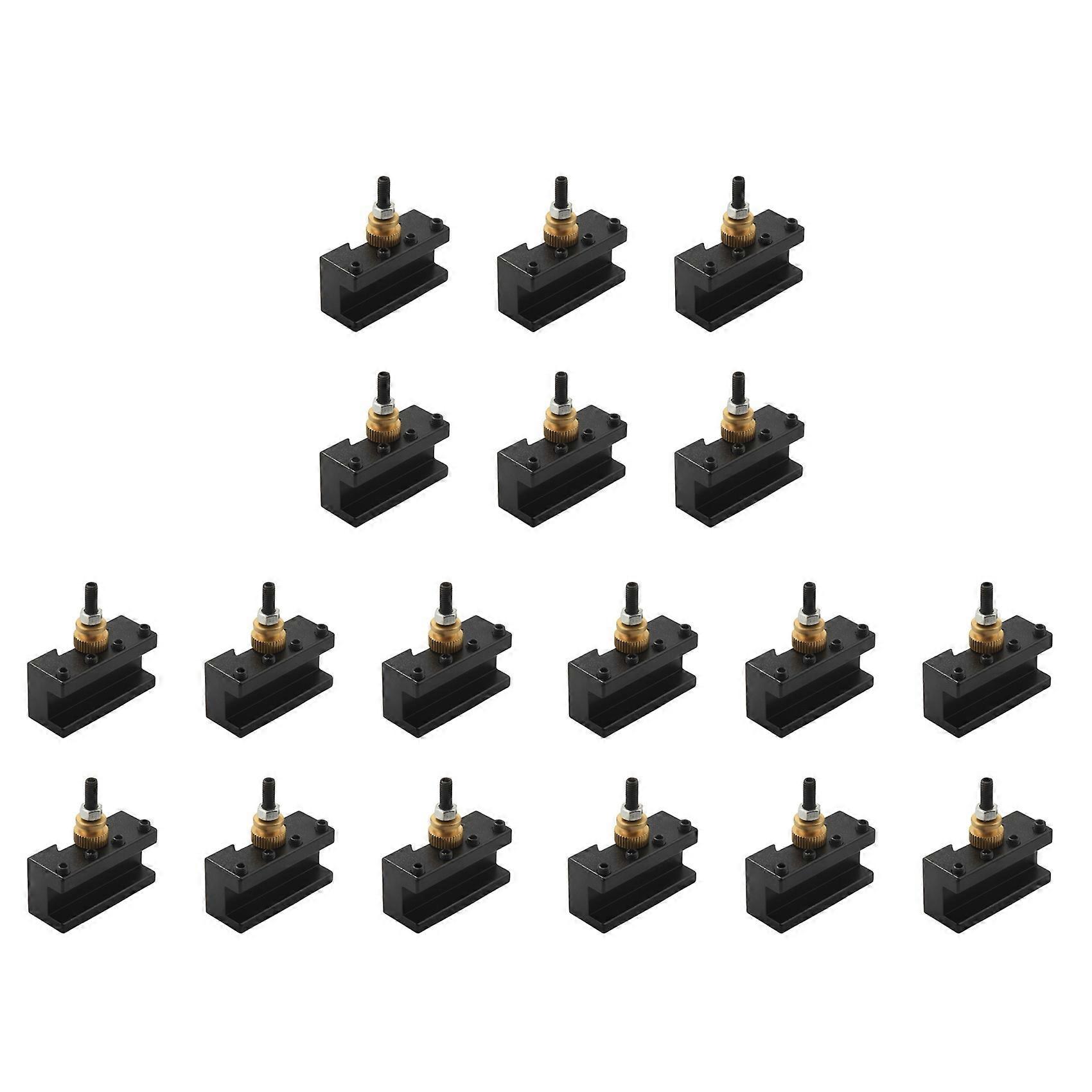 18PCS Tooling Package Mini Lathe Quick Change Tool Post & Holders Multifid Tool Holder