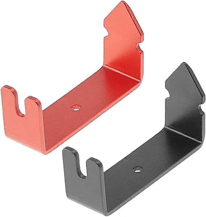 2Pcs String Separator Tool Bowstring Separator Install Peep Sight Installer Black Red Archery Accessories for Compound Nock Peep Sight Installer Acces