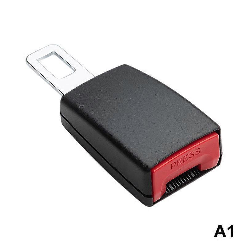 1/2pcs Universal Car Safety Belt Extension Buckle Plug Seatbelt Clip Insert Socket Extender Adapter Durable