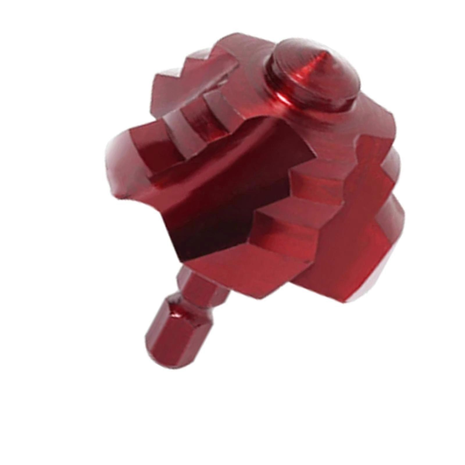 Professional Hexagonal Shank Water Pipe Drill Bit Precisions Boring Tool With Spirals Lifting Design Multicolor